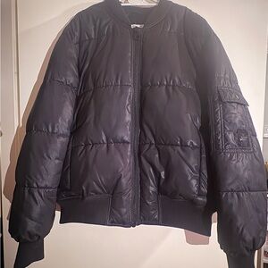 Cheap Monday Black Bomber Jacket
